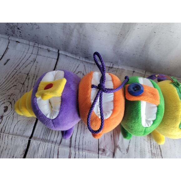 Discovery Toys Colorful Dress A Pillar Caterpillar Plush Learning Toy - Picture 4 of 10